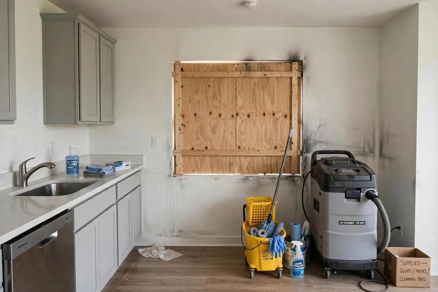 Fire Damage Restoration