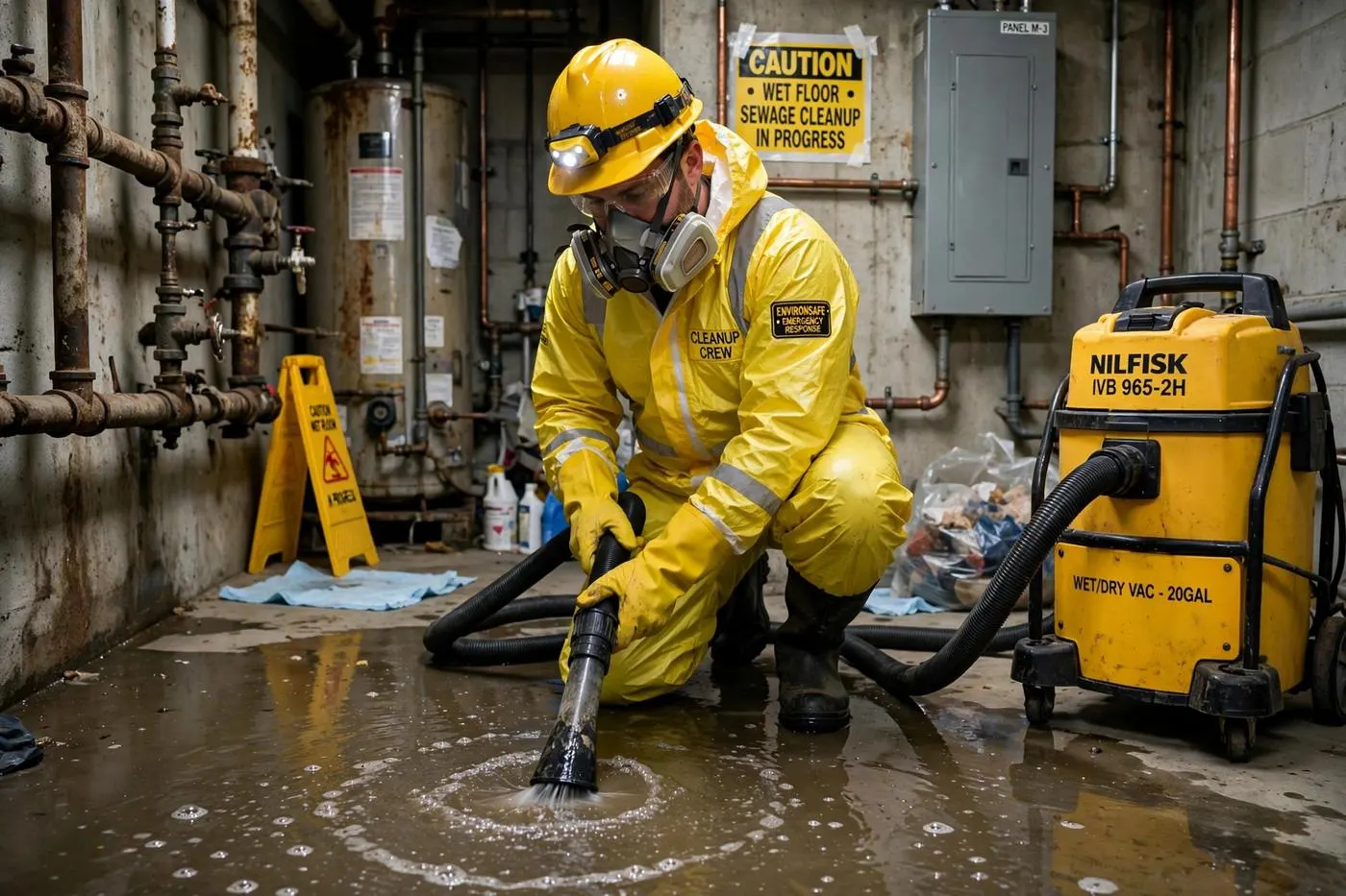 Sewage Cleanup